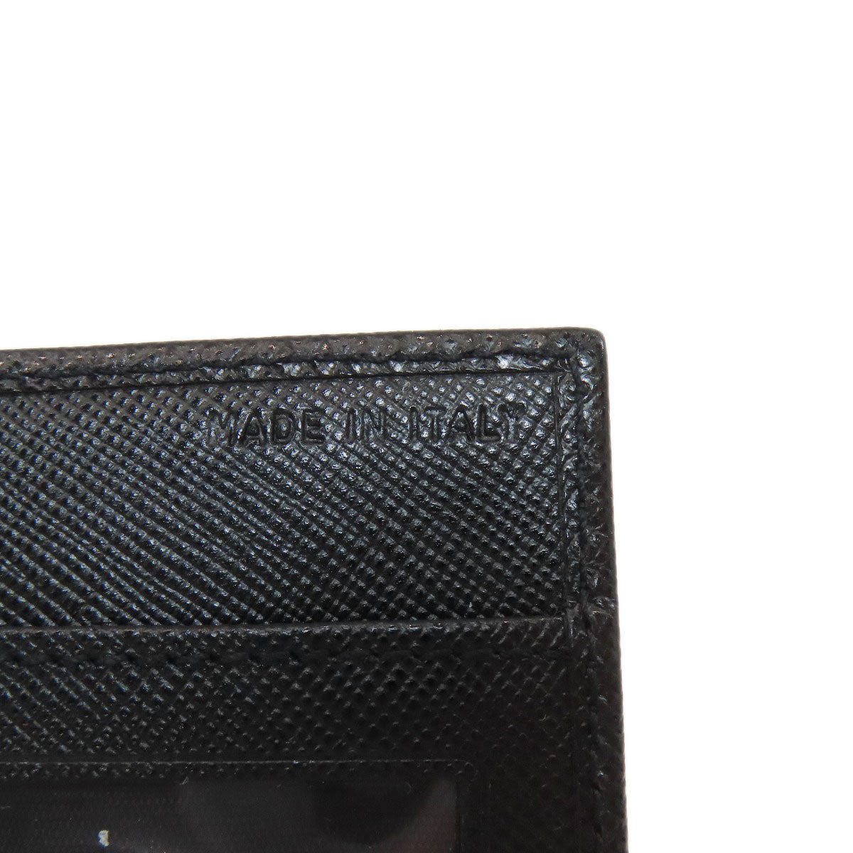 プラダ ロゴ金具 パスケース カードケース サフィアーノ レディース 【中古】【PRADA】