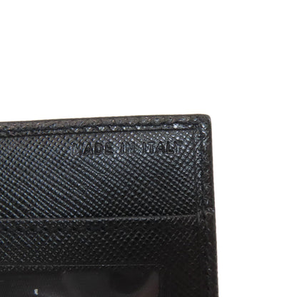プラダ ロゴ金具 パスケース カードケース サフィアーノ レディース 【中古】【PRADA】