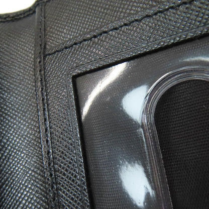 プラダ ロゴ金具 パスケース カードケース サフィアーノ レディース 【中古】【PRADA】