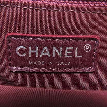 CHANEL Matelasse SilverHardware 2WAY Tote Bag Calf Ladies [Used]