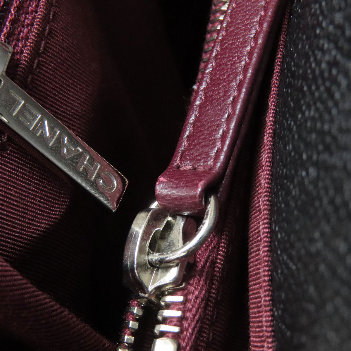 CHANEL Matelasse SilverHardware 2WAY Tote Bag Calf Ladies [Used]