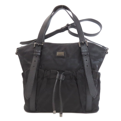 BURBERRY Checkpattern 2WAY Tote Bag Nylon Ladies [Used]