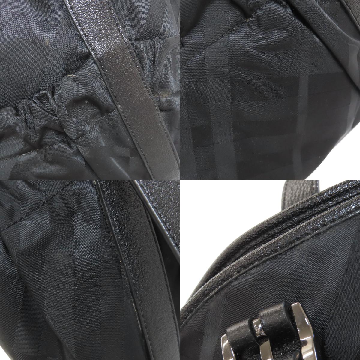 BURBERRY Checkpattern 2WAY Tote Bag Nylon Ladies [Used]