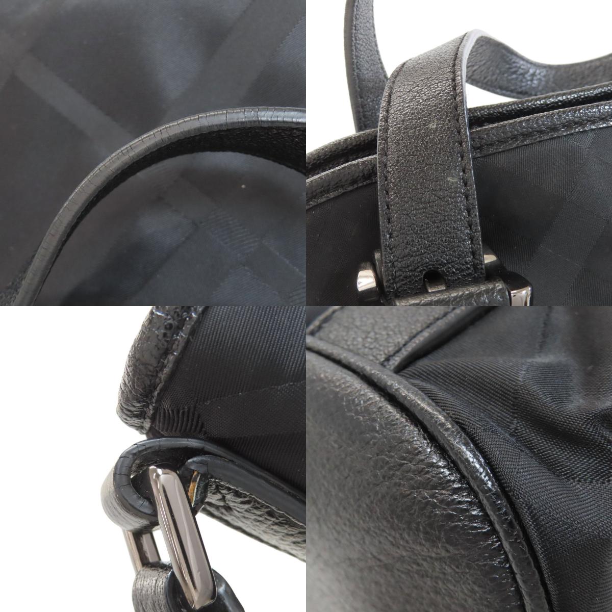 BURBERRY Checkpattern 2WAY Tote Bag Nylon Ladies [Used]