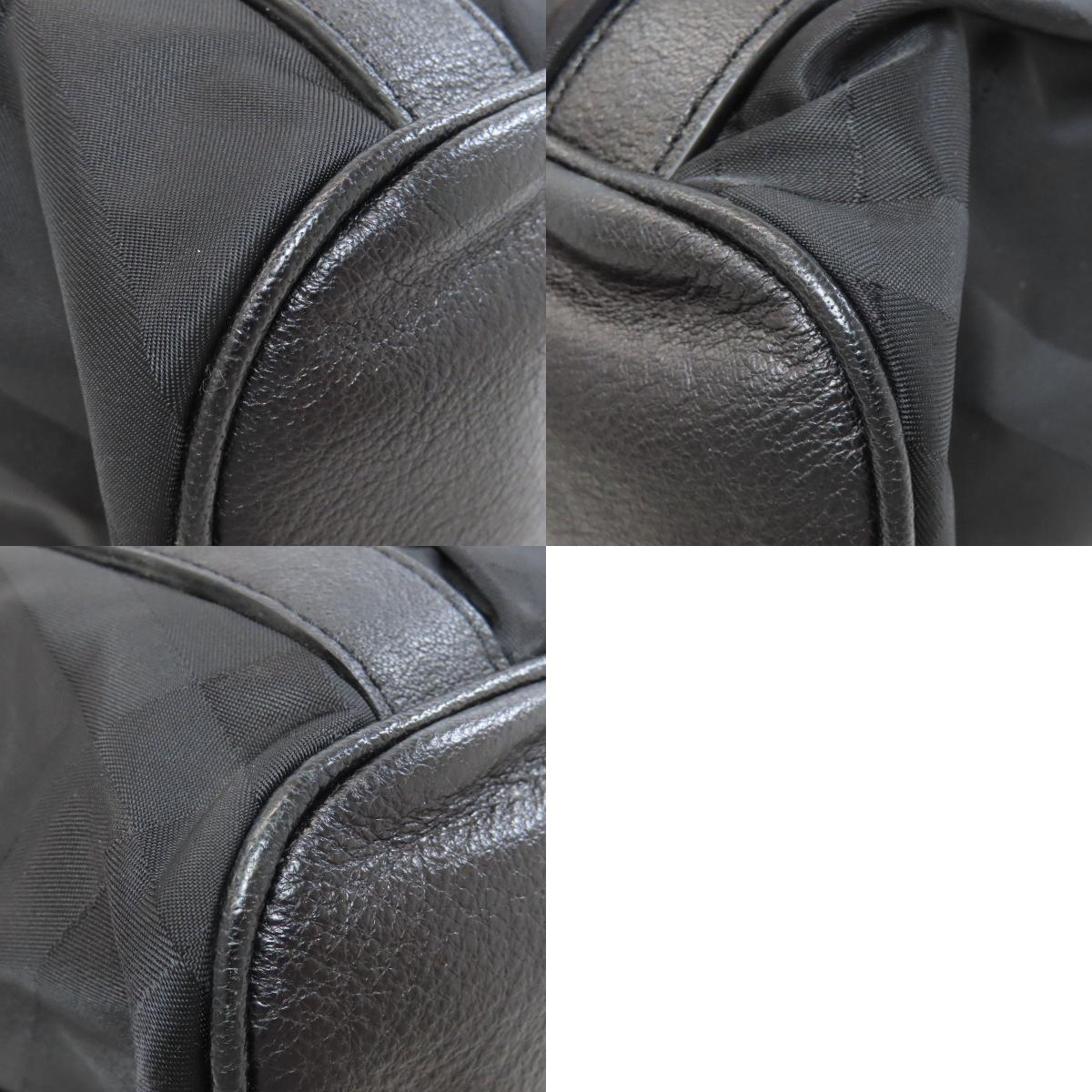 BURBERRY Checkpattern 2WAY Tote Bag Nylon Ladies [Used]