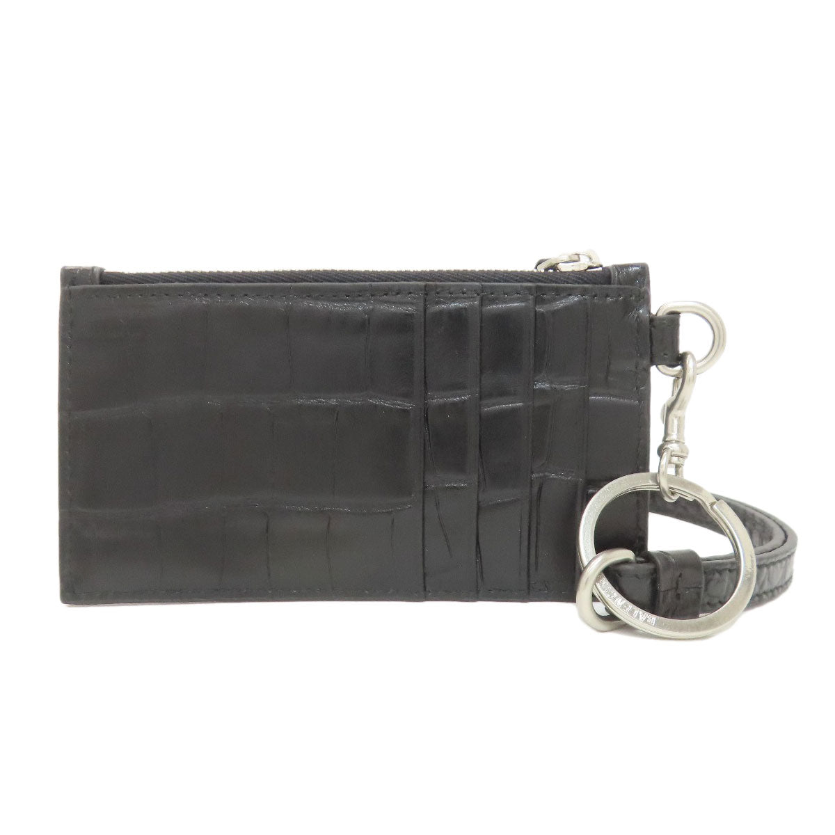 BALENCIAGA 594848 coin purse Card Case Leather Ladies [Used]