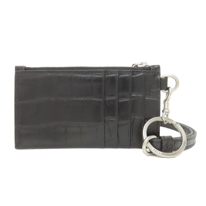 BALENCIAGA 594848 coin purse Card Case Leather Ladies [Used]