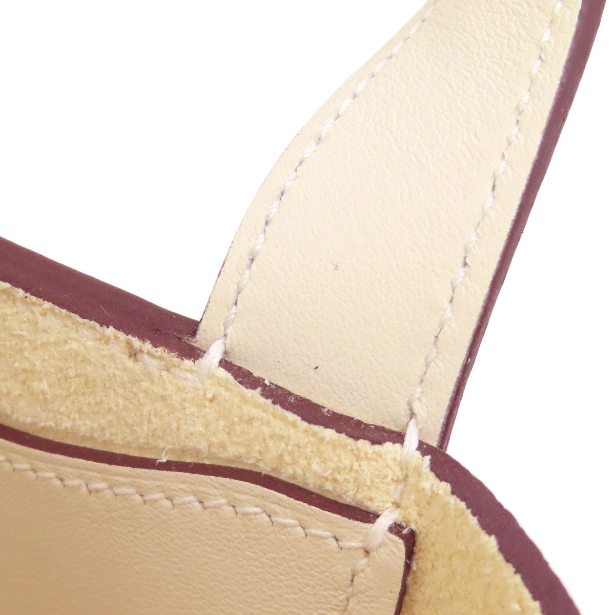 HERMES In the Loop 18 Nata GoldHardware Handbag Taurillon Clemence Ladies [Used]