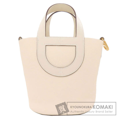HERMES In the Loop 18 Nata GoldHardware Handbag Taurillon Clemence Ladies [Used]