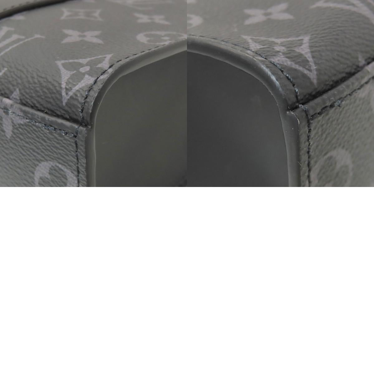 LOUIS VUITTON M46456 Sac Plat Cloth Handbag Monogram Eclipse mens [Used]