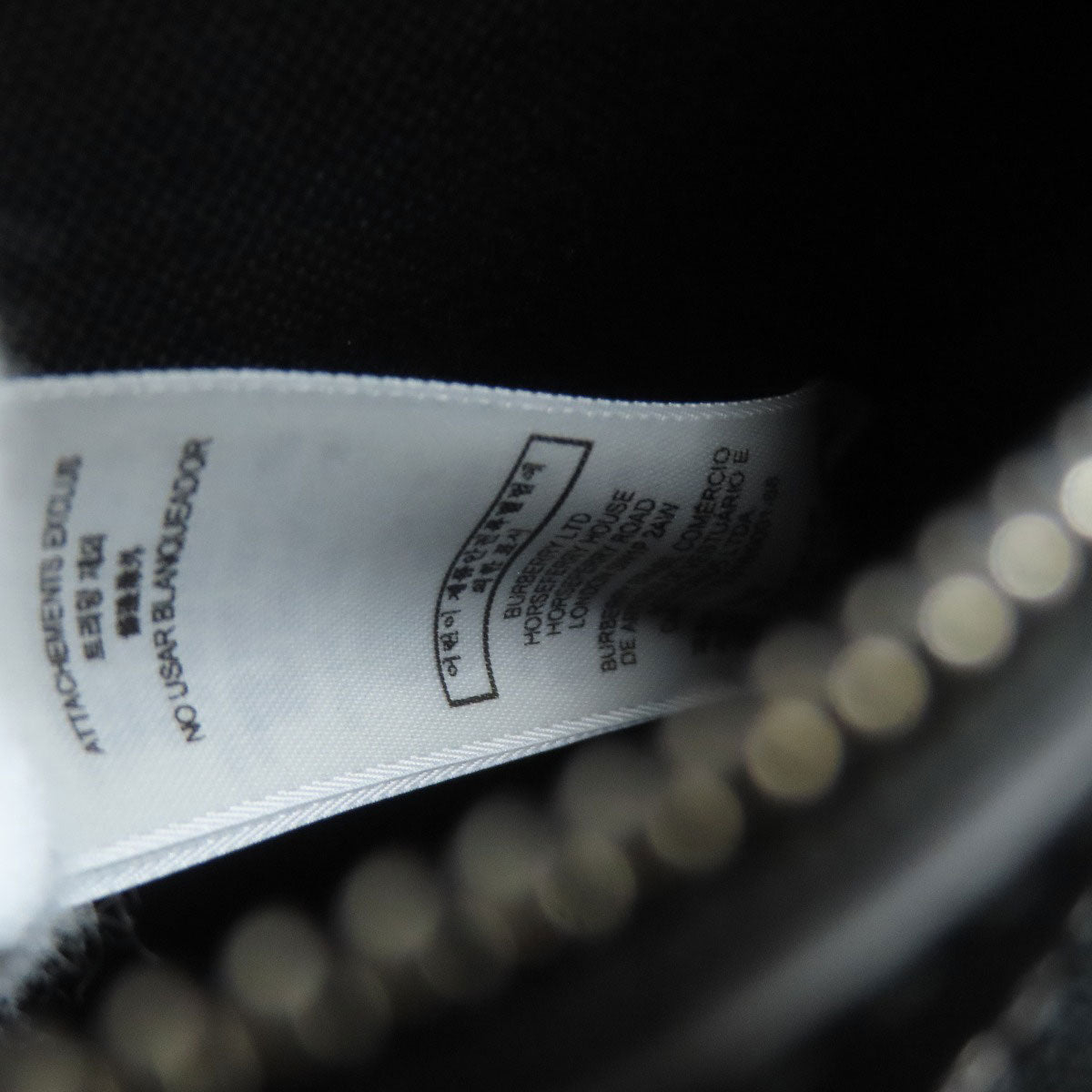 バーバリー ロゴ リュック・デイパック カーフ レディース 【中古】【BURBERRY】