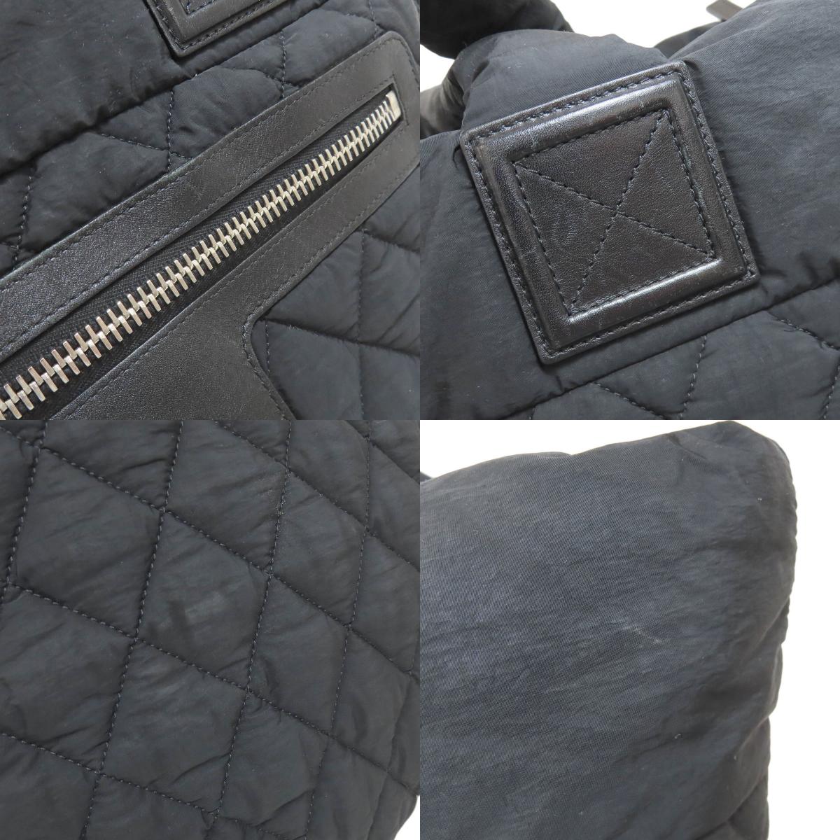 シャネル コココクーン シルバー金具 トートバッグ ナイロン素材 レディース 【中古】【CHANEL】