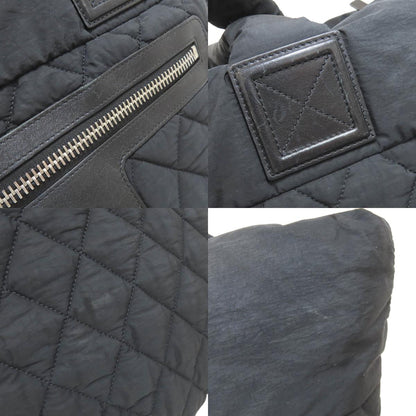 シャネル コココクーン シルバー金具 トートバッグ ナイロン素材 レディース 【中古】【CHANEL】