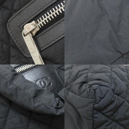 シャネル コココクーン シルバー金具 トートバッグ ナイロン素材 レディース 【中古】【CHANEL】