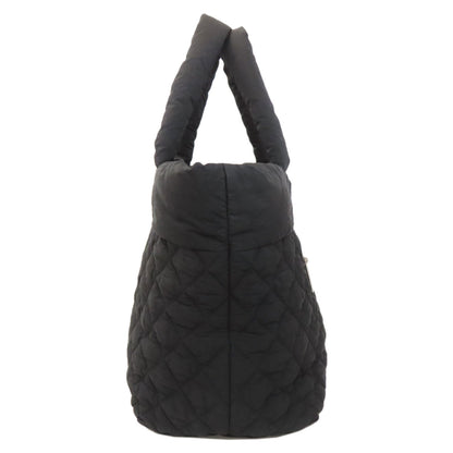 シャネル コココクーン シルバー金具 トートバッグ ナイロン素材 レディース 【中古】【CHANEL】