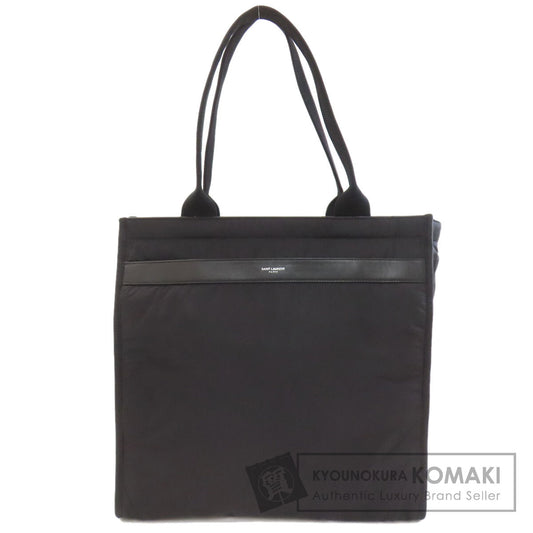 SAINT LAURENT logo Tote Bag Nylon Ladies [Used]