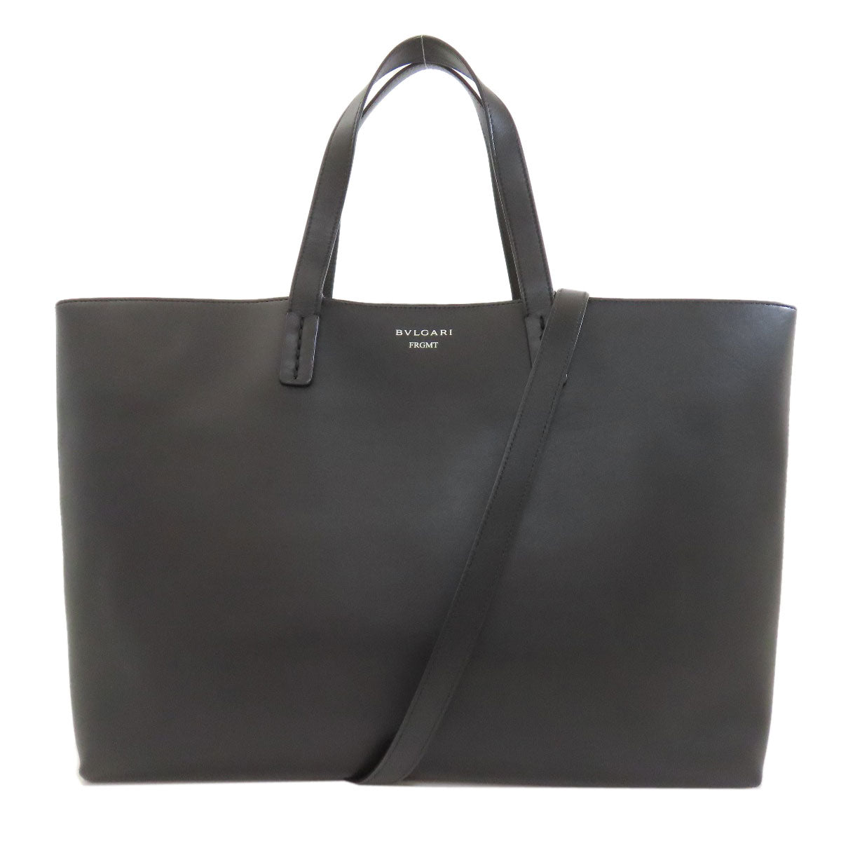 BVLGARI 2WAY Tote Bag Calf Ladies [Used]