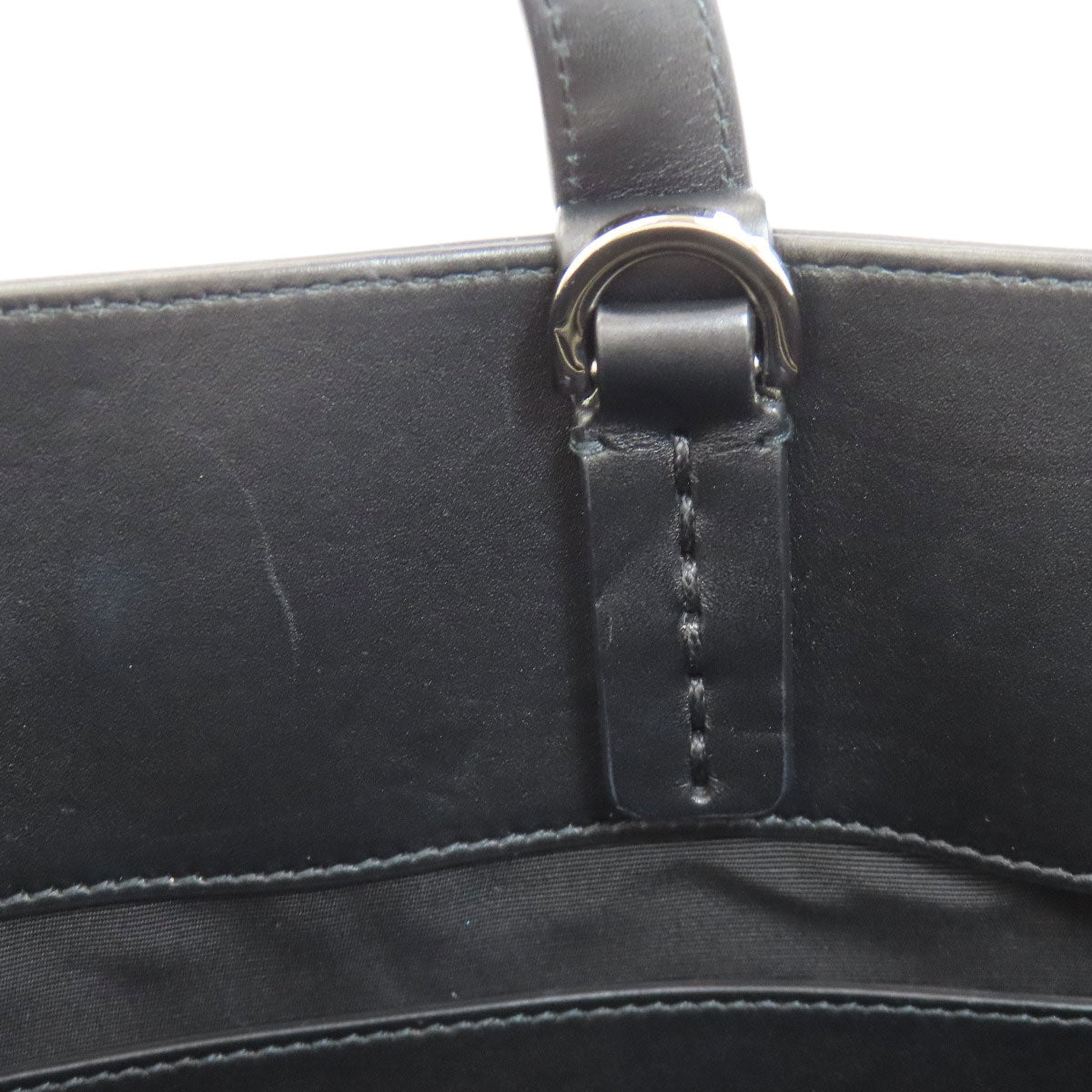 BVLGARI 2WAY Tote Bag Calf Ladies [Used]
