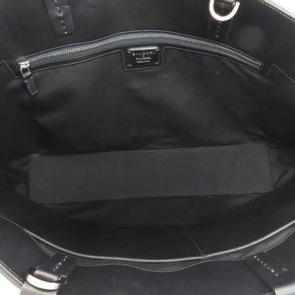 BVLGARI 2WAY Tote Bag Calf Ladies [Used]