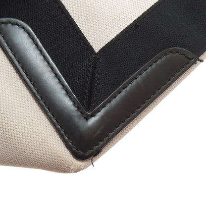 BALENCIAGA 339933 NAVY CABAS Tote Bag Canvas Ladies [Used]