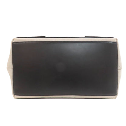 BALENCIAGA 339933 NAVY CABAS Tote Bag Canvas Ladies [Used]