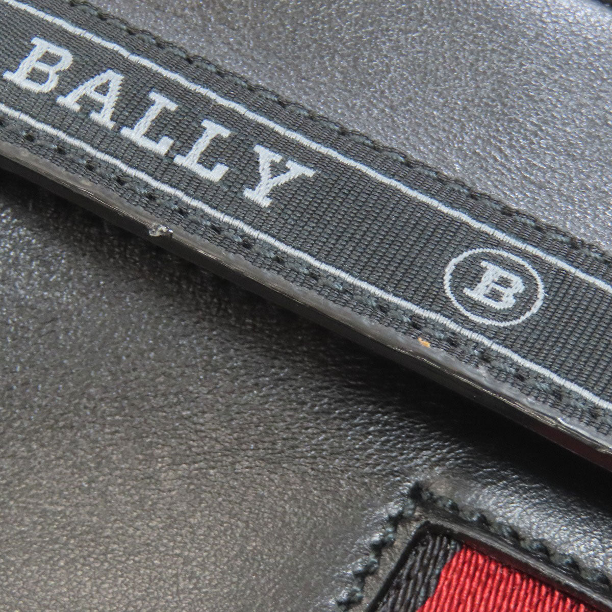 BALLY logo Shoulder Bag Leather Ladies [Used]