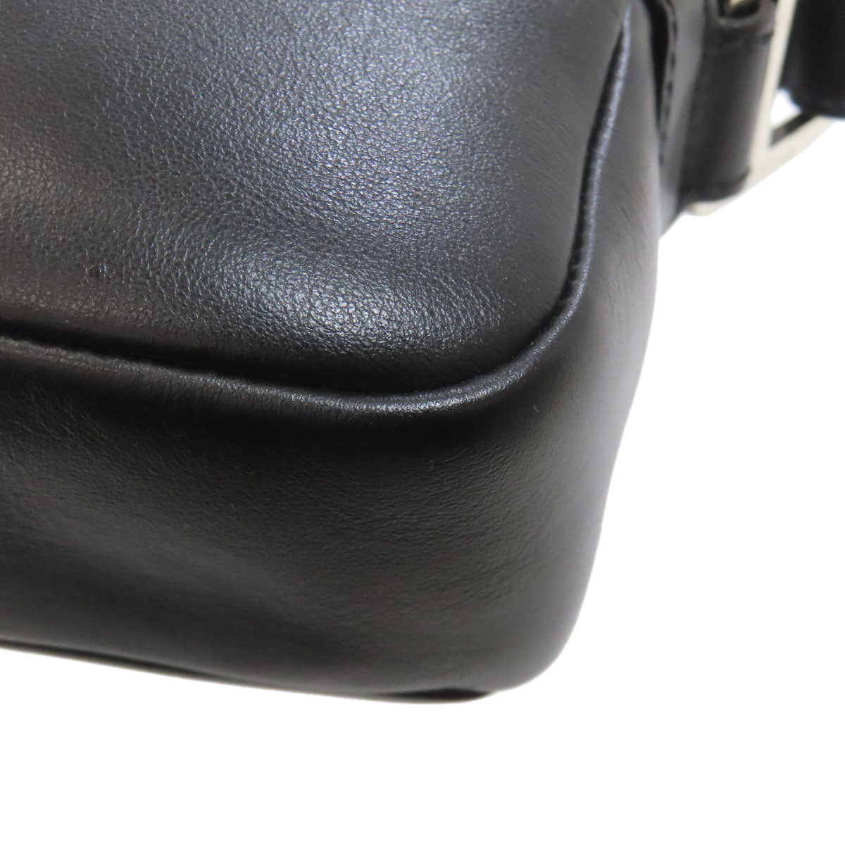 BALLY logo Shoulder Bag Leather Ladies [Used]