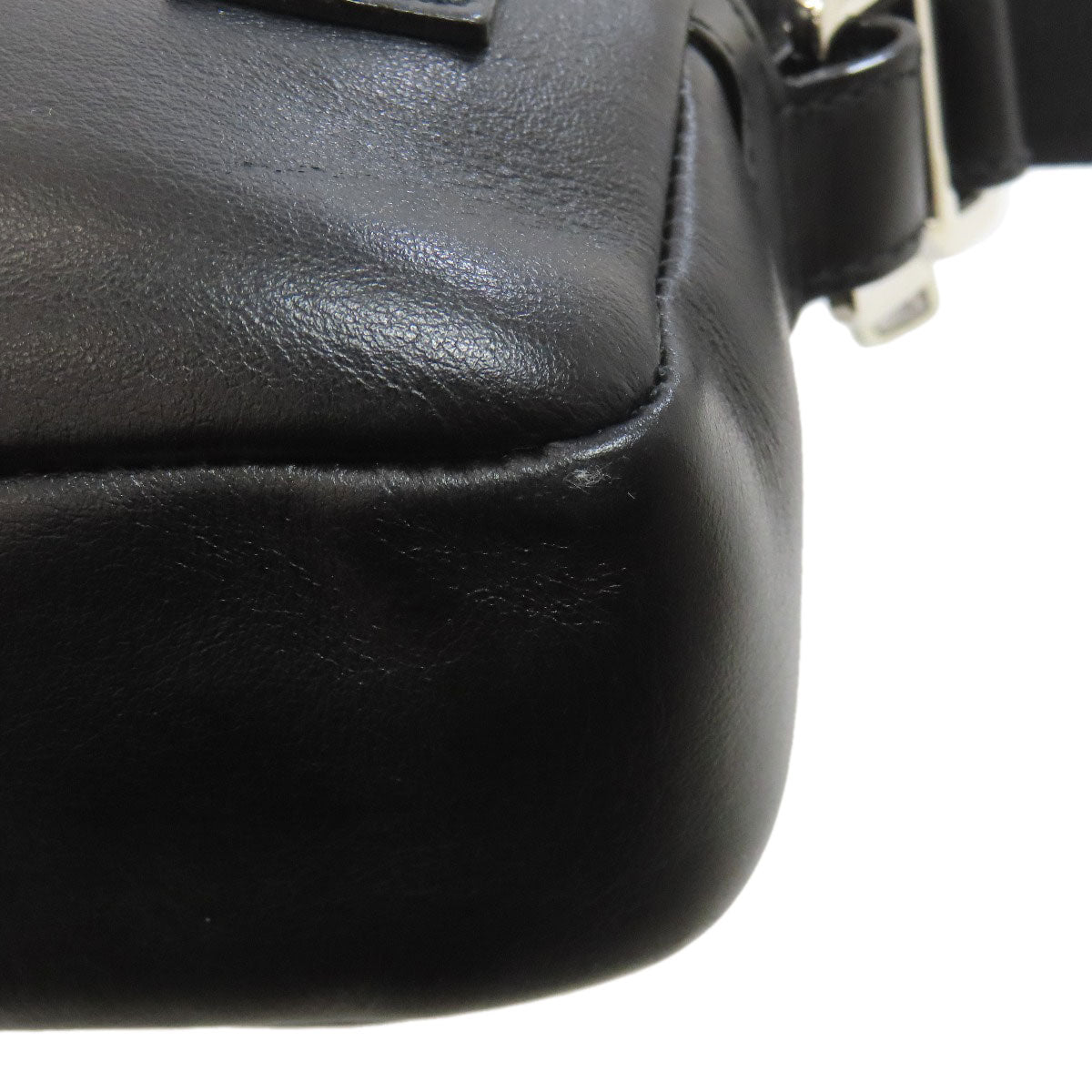 BALLY logo Shoulder Bag Leather Ladies [Used]