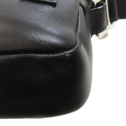 BALLY logo Shoulder Bag Leather Ladies [Used]