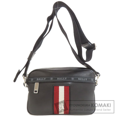 BALLY logo Shoulder Bag Leather Ladies [Used]