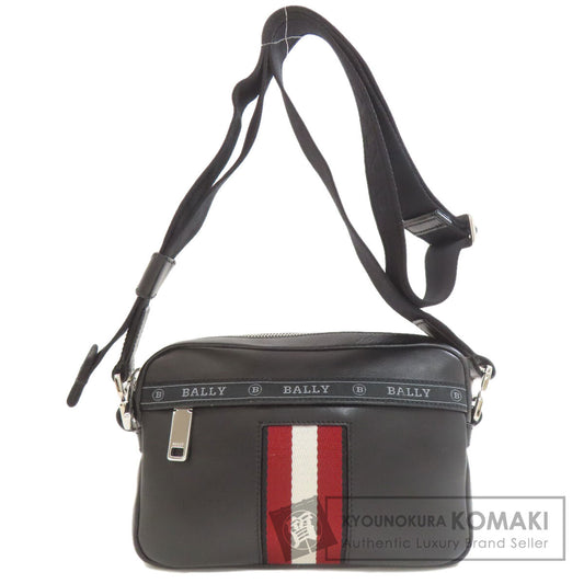 BALLY logo Shoulder Bag Leather Ladies [Used]