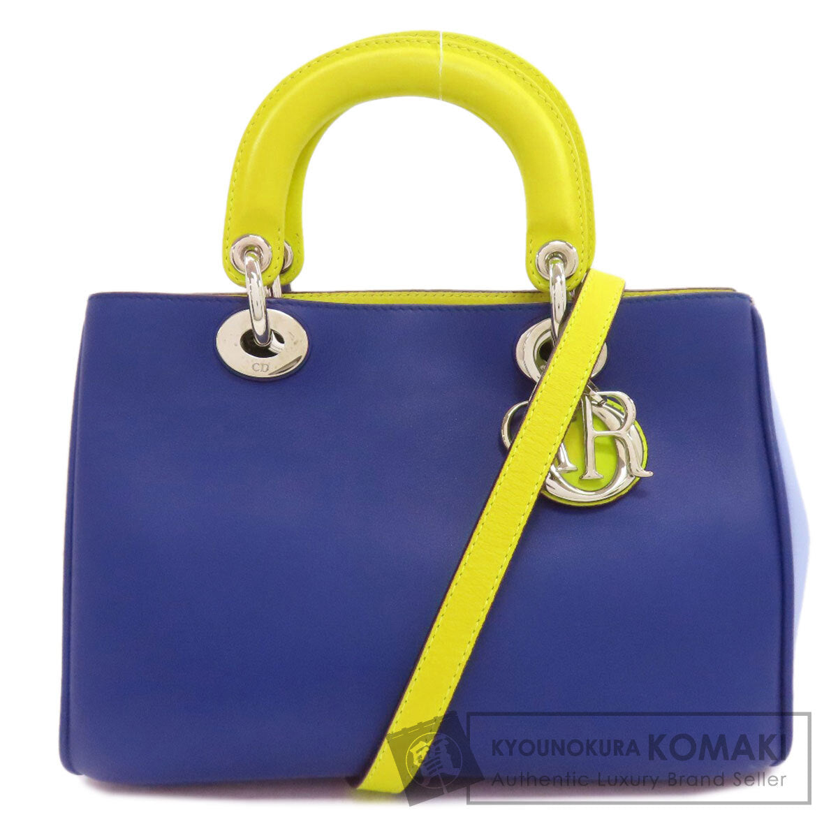 CHRISTIAN DIOR Diorissimo 2WAY Handbag Calf Ladies [Used]