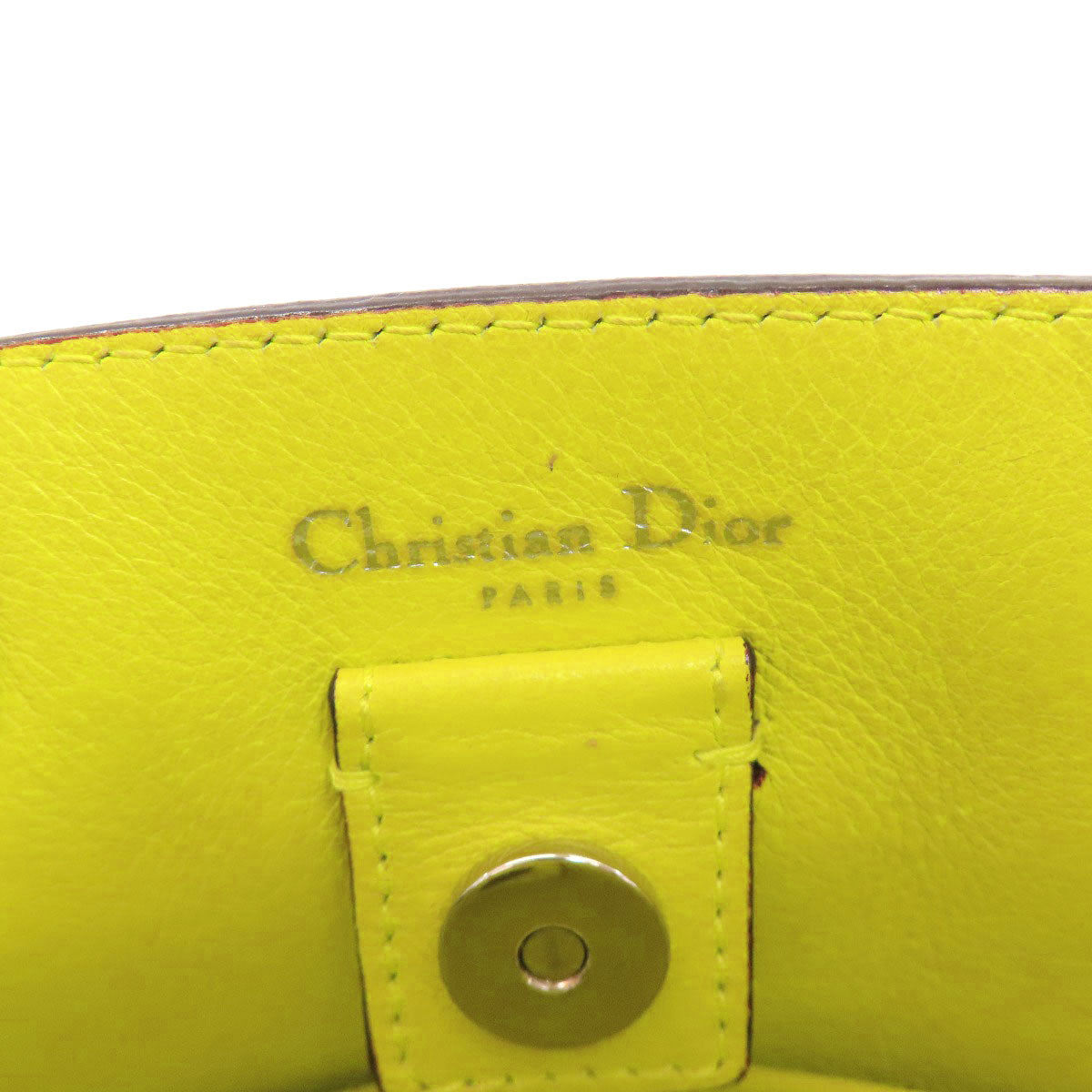 CHRISTIAN DIOR Diorissimo 2WAY Handbag Calf Ladies [Used]