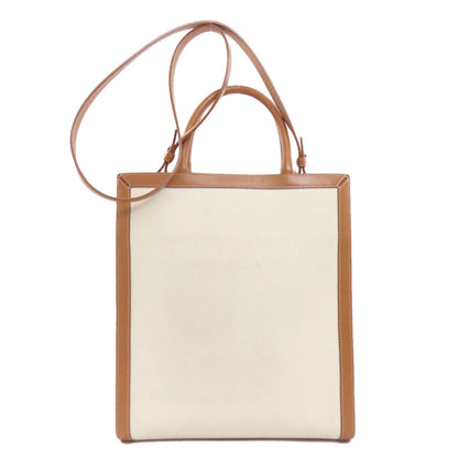 セリーヌ バーティカルカバ 2WAY ハンドバッグ キャンバス レディース 【中古】【CELINE】