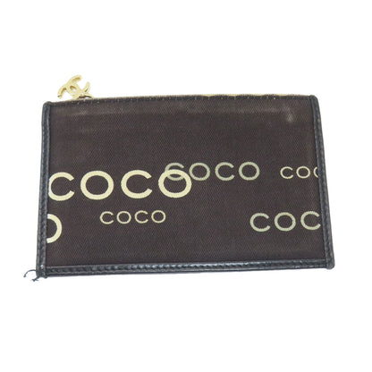 シャネル COCOプリント ゴールド金具 トートバッグ キャンバス レディース 【中古】【CHANEL】