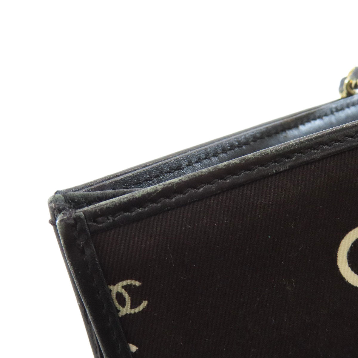シャネル COCOプリント ゴールド金具 トートバッグ キャンバス レディース 【中古】【CHANEL】