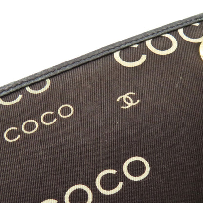 シャネル COCOプリント ゴールド金具 トートバッグ キャンバス レディース 【中古】【CHANEL】
