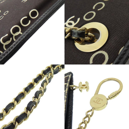 シャネル COCOプリント ゴールド金具 トートバッグ キャンバス レディース 【中古】【CHANEL】