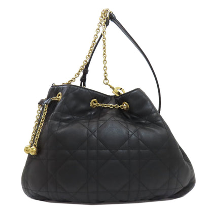 CHRISTIAN DIOR Dior Ami Macrocanage Shoulder Bag Leather Ladies [Used]
