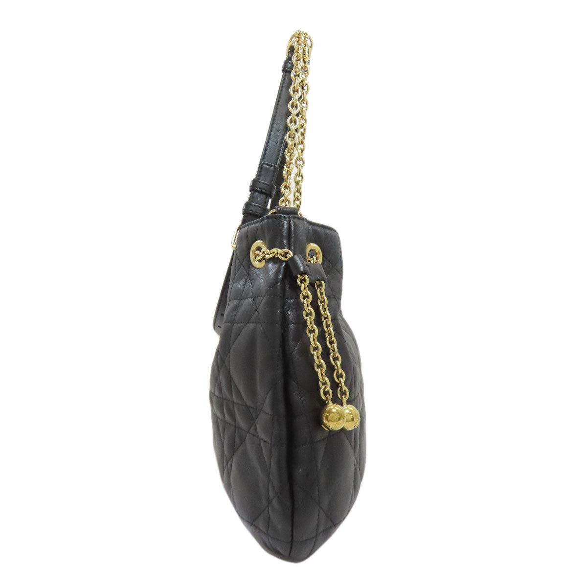 CHRISTIAN DIOR Dior Ami Macrocanage Shoulder Bag Leather Ladies [Used]
