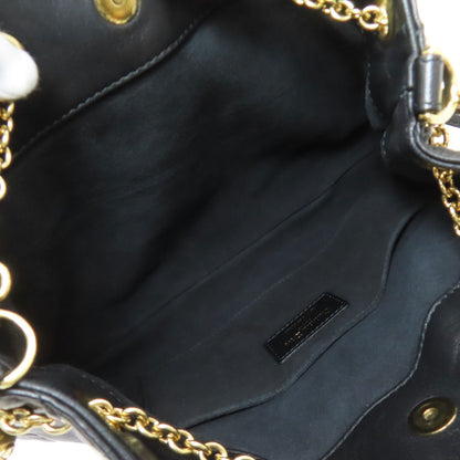 CHRISTIAN DIOR Dior Ami Macrocanage Shoulder Bag Leather Ladies [Used]