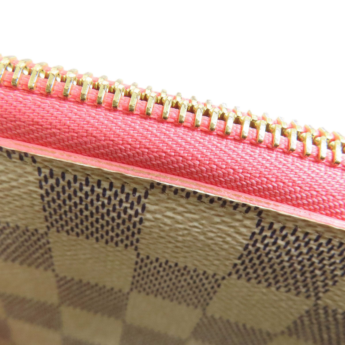 LOUIS VUITTON N60373 Zippy wallet Long wallet (with coin pocket) Damier canvas Ladies [Used]