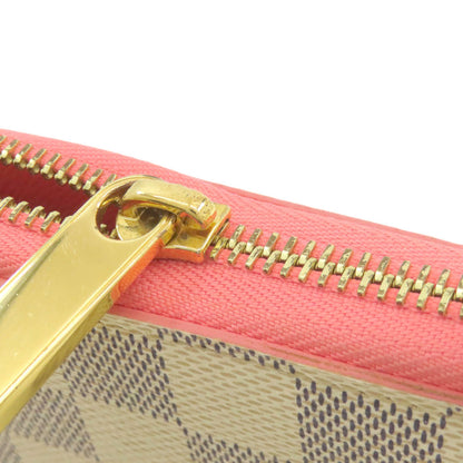 LOUIS VUITTON N60373 Zippy wallet Long wallet (with coin pocket) Damier canvas Ladies [Used]