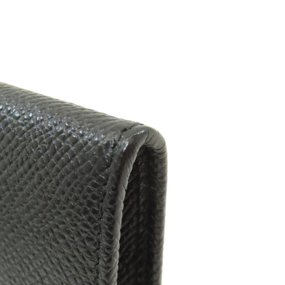 BVLGARI logo coin purse Leather Ladies [Used]