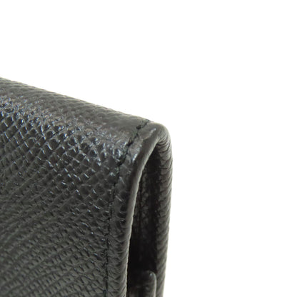 BVLGARI logo coin purse Leather Ladies [Used]