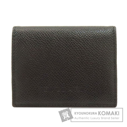 BVLGARI logo coin purse Leather Ladies [Used]