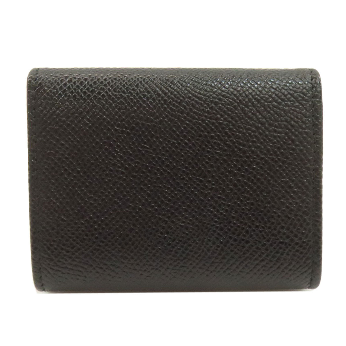 BVLGARI logo coin purse Leather Ladies [Used]