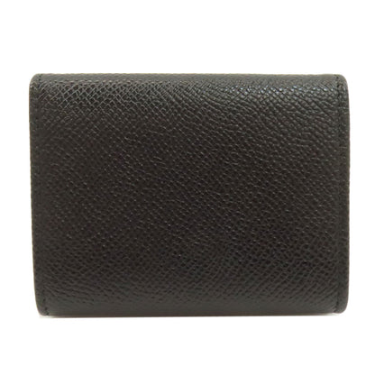 BVLGARI logo coin purse Leather Ladies [Used]