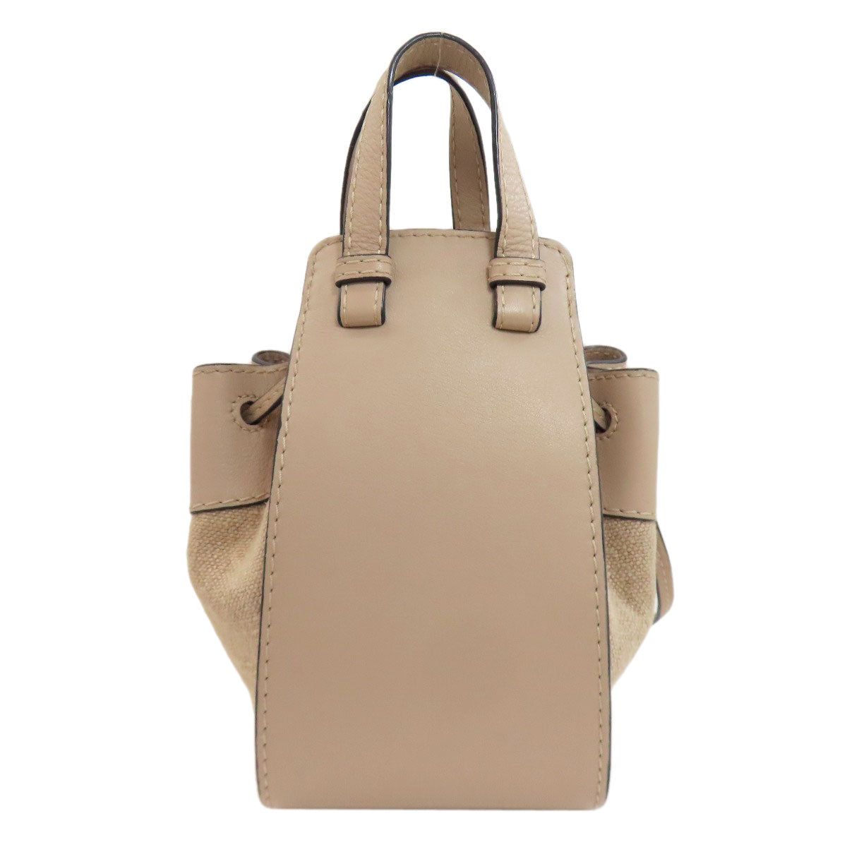 ロエベ ハンモック ミニ 2WAY ハンドバッグ キャンバス レディース 【中古】【LOEWE】
