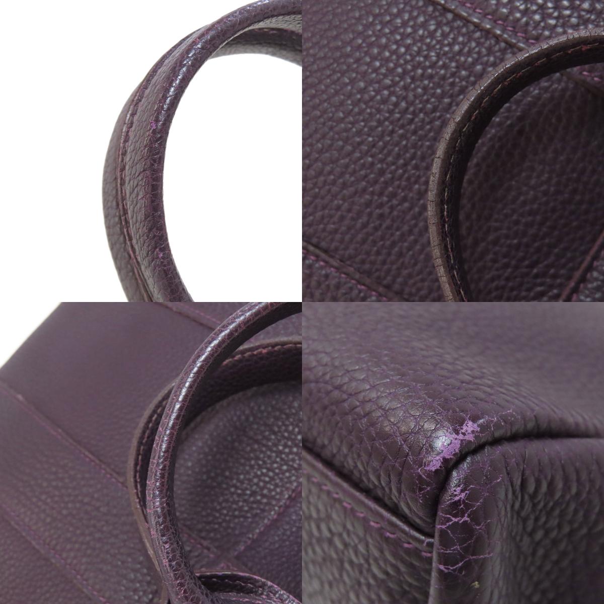 HERMES fool toePM Handbag Calf Ladies [Used]